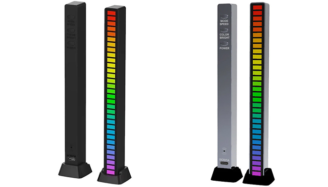 RGB Sound Control Rhythm Strip Light - 2 Colours