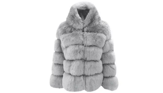 Women's Hooded Fluffy Winter Coat - 4 Colours, 5 Sizes!