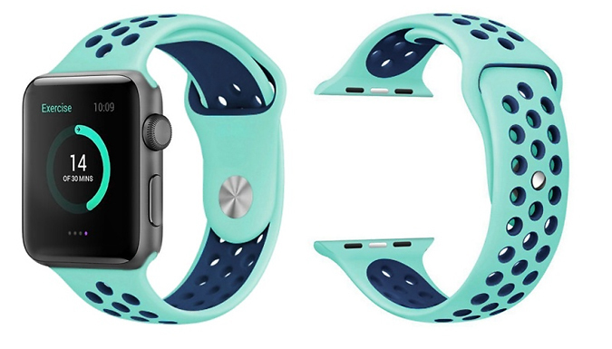 Apple Watch Compatible Replacement Wrist Band – 7 Options Deal Price £4.99
