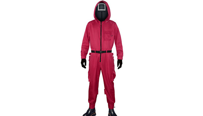 'Squid Game Inspired' Jumpsuit Costume With Belt - 5 Sizes