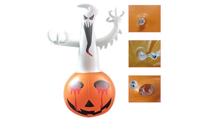 Inflatable Halloween Pumpkin Head Ghost Decoration