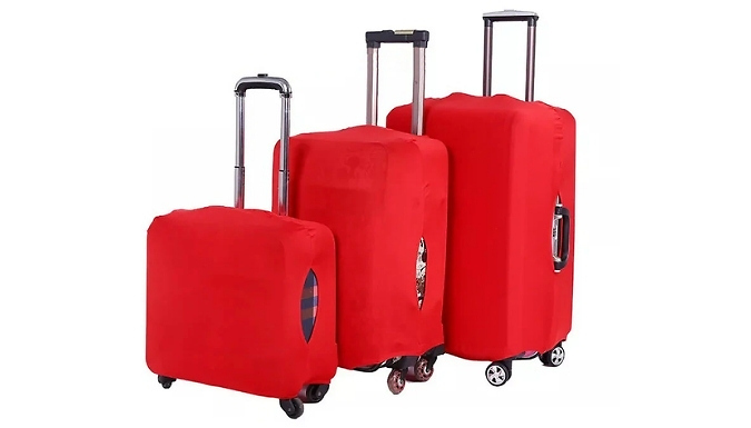 Stretchy Protective Luggage Cover - 7 Colours, 3 Sizes!