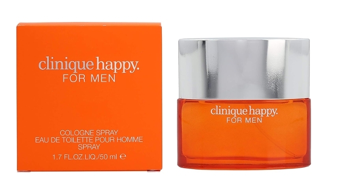 Clinique Happy For Men EDT Cologne Spray - 50ml or 100ml!