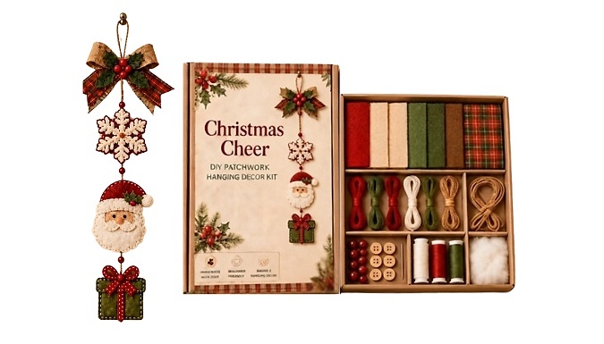 DIY Hanging Christmas Ornament Craft Kit