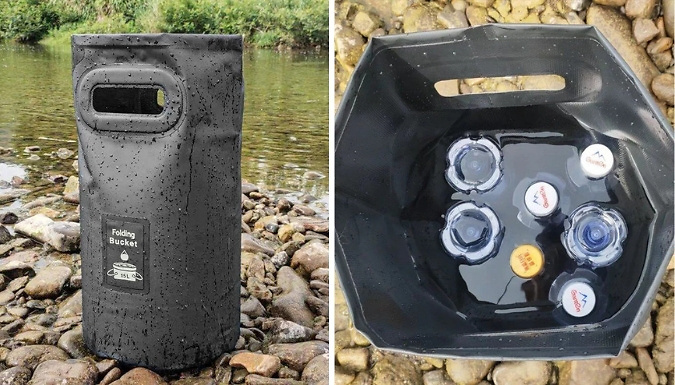 15L Multi-Functional Portable Folding Water Bucket - 3 Colours!