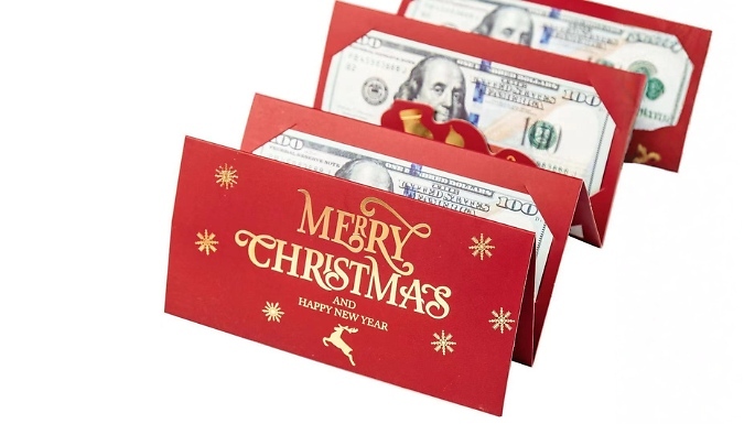 Foldable Christmas Money Envelope - 2 Styles