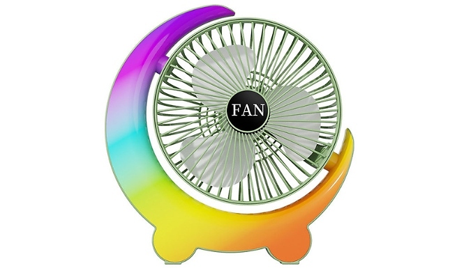 Portable Desktop USB Fan - 3 Colours