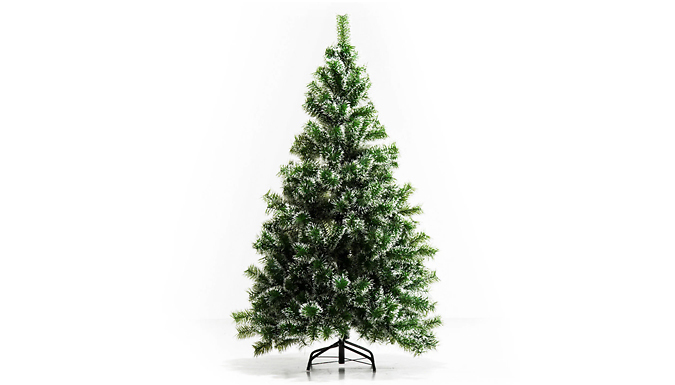 HOMCOM 5ft or 7ft Artificial Christmas Tree