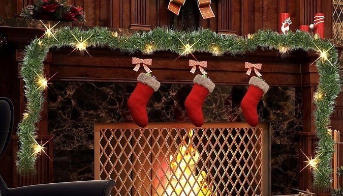 Christmas LED Pine Needle Garland