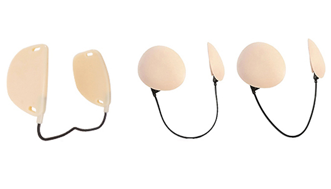 Women’s Invisible Push Up Bra - 3 Shapes & 2 Colours