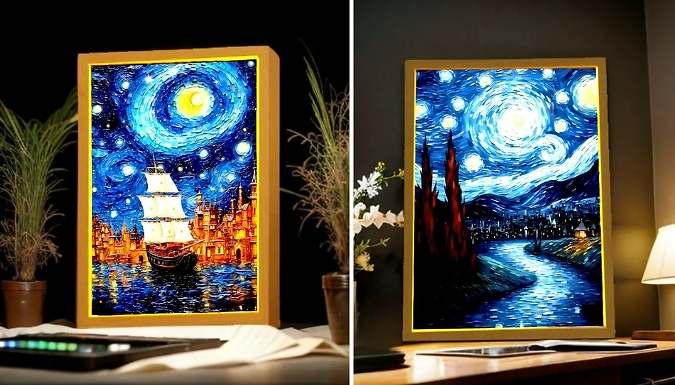 Painting LED Night Light - 10 Designs!