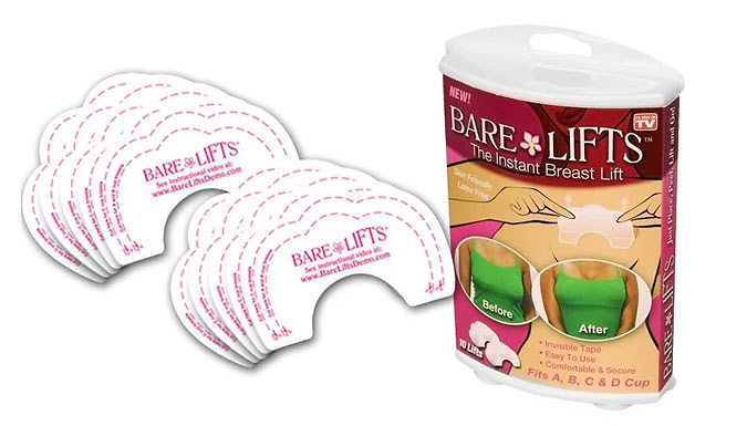 Bare Lifts 'Instant Breast Lift' Pads - 10 Pack