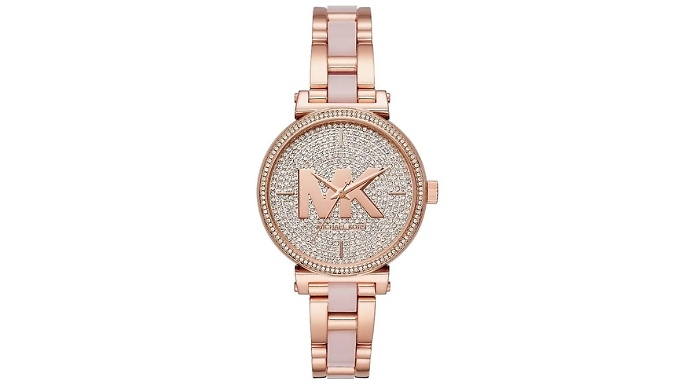 Women's Michael Kors Sofie Rose Gold-Tone Watch