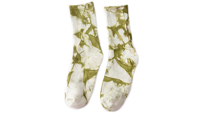 1 or 2 Pairs of Tie-Dye Socks - 4 Colours