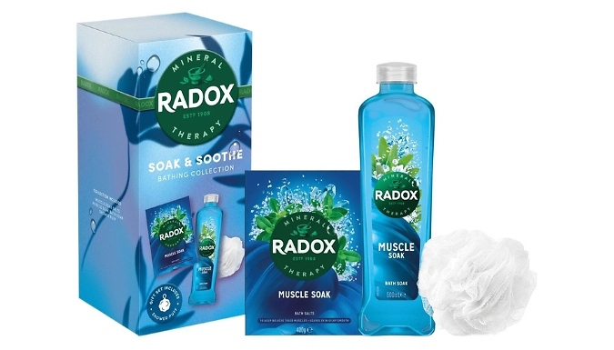 Radox Soak & Soothe Bathing Collection Gift Set - Buy 1, 2, 3 or 4!