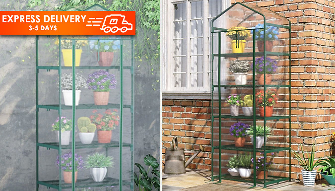 Outsunny 5-Level Shelved Greenhouse