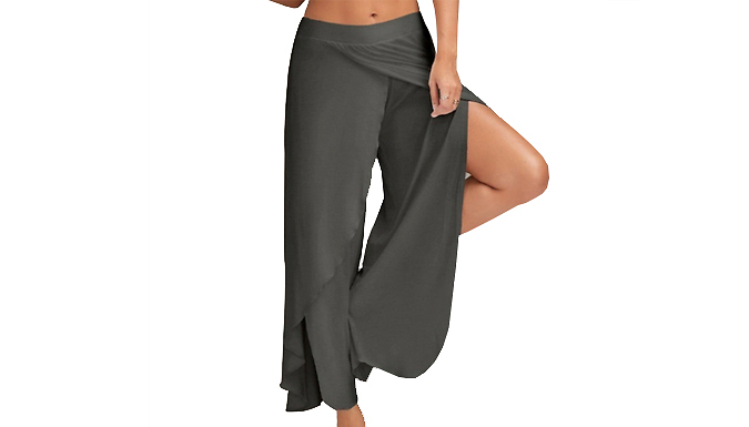 High-Waist Loose Yoga Trousers - 7 Colours & 7 Sizes