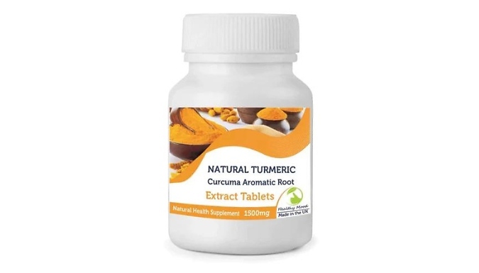 Turmeric Curcuma Aromatic Root Extract Tablet - 5 Pack Size Options!