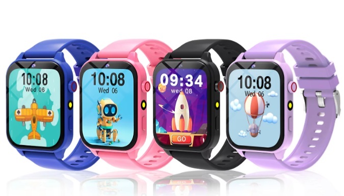 Kids T6 Smart Gaming Watch - 4 Colours!