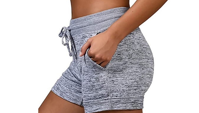 Women's Stretch Fitness Lounge Shorts - 3 Colours & 5 Sizes