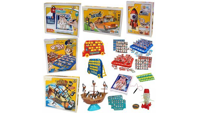 Kids' Classic Board Games - 6 Options at Go Groopie