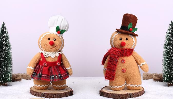 Christmas Decorative Gingerbread Doll - Man or Woman