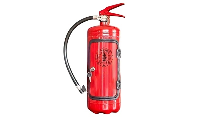 Fire Extinguisher Shaped Mini Bar