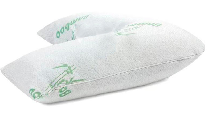 Memory Foam Bamboo V-Pillow