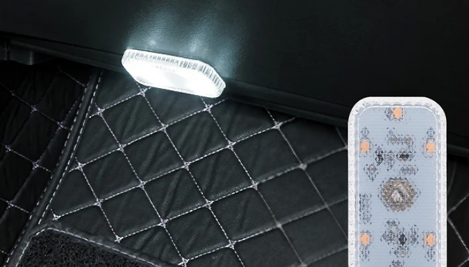 Mini LED Wireless Touch Light for Car Interior - 4 Colours!