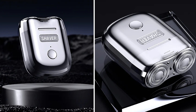 MINI Magnetic Dual-Head Electric Shaver - 3 Colours!