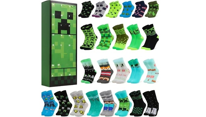 Christmas Socks Advent Calendar from Go Groopie