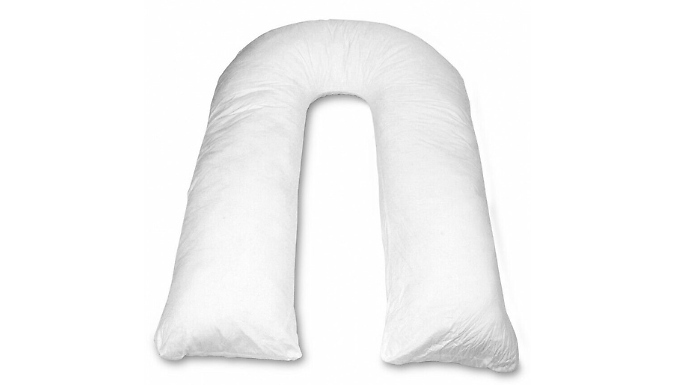 9ft U Shaped Body Support Pillow - with Optional Case!