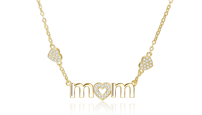 'Mum' Pendant Necklace - 3 Colours