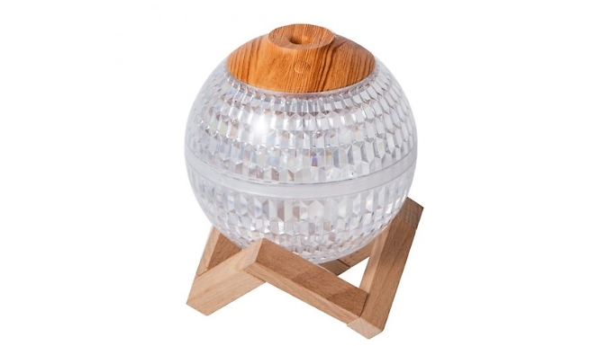 Colourful Night Light Crystal Ball Humidifier