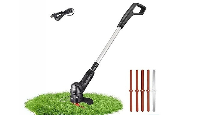Heavy-Duty Cordless Grass & Weed Electric Strimmer