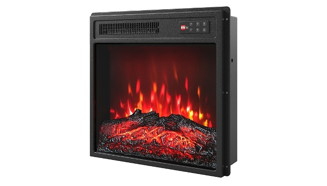 18-Inch Electric Fireplace with Remote Control