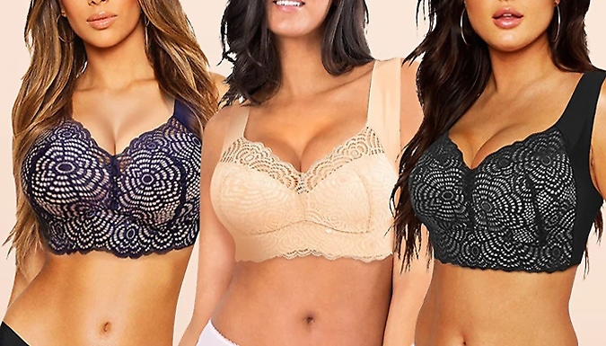 Lymphatic Flow Wireless Lift & Shape Bra - 4 Colours & 7 Sizes