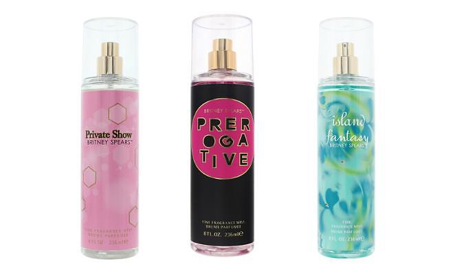 Britney Spears Fragrance & Body Mist - 6 Varieties at Go Groopie