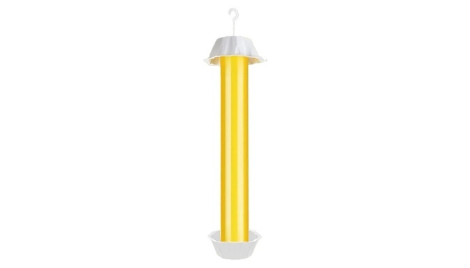 Hanging Cylinder Sticky Fly Trap - 1 or 2-Pack!