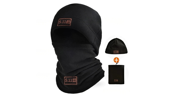 Thermal Face Mask, Hat & Scarf Set - 6 Colours at Go Groopie IE