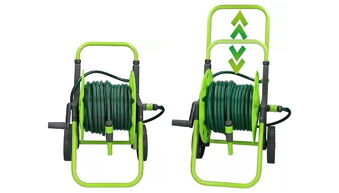 30m Adjustable Garden Hose Reel