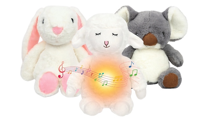 Soothing Musical Animal Toy - 3 Designs!
