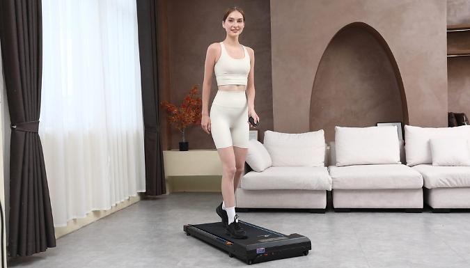Treadmill Walking Pad with Bluetooth Speaker