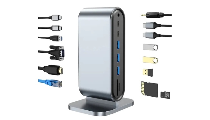 12-in-1 Docking Station Adapter