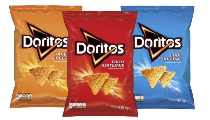 Walkers Doritos Variety Box - 7 x 180g