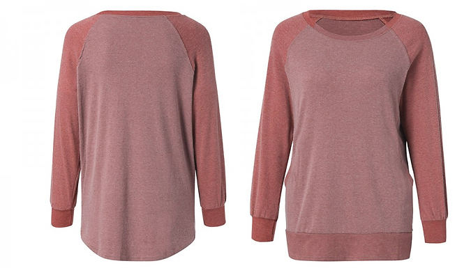 Ultra-Soft Long Sleeve Pullover Jumper - 9 Colours & 5 Sizes