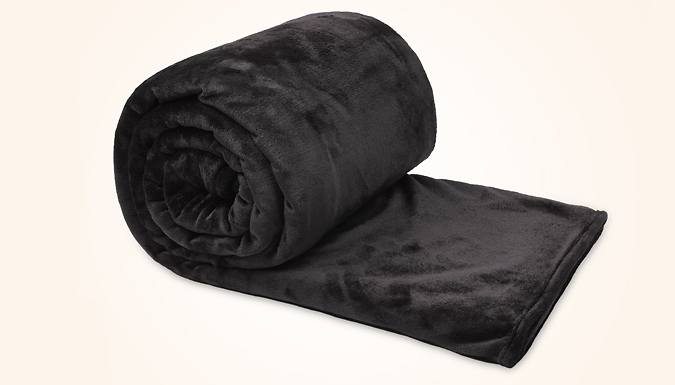 Super Soft Blanket - 9 Colours & 3 Sizes