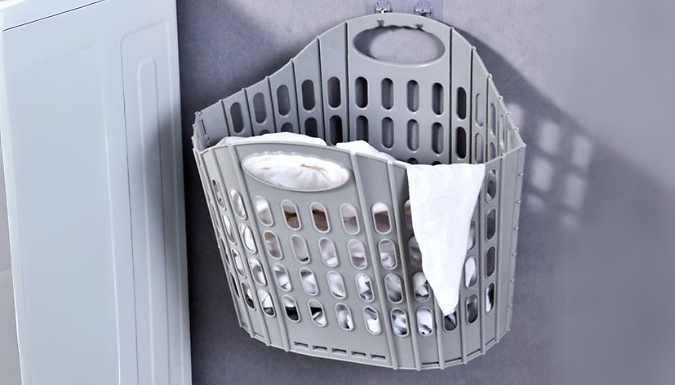 Collapsible Laundry Basket - 4 Colours!