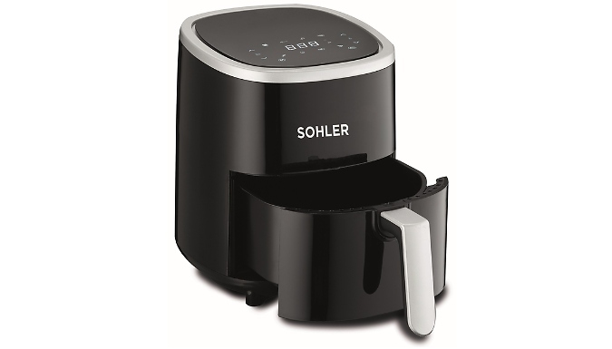 Sohler 3.5L Digital Air Fryer - With 8 Cooking Functions!