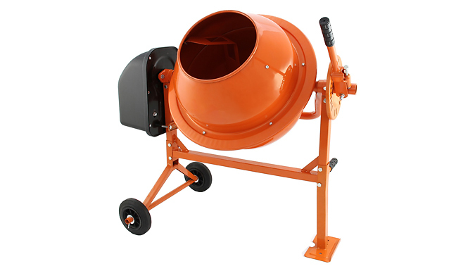 T-Mech 70 Litre Portable Electric Cement Mixer